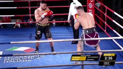 Luca D'Ortenzi vs Matteo Rondena (13-02-2021) Full Fight
