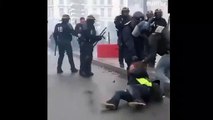 Fransız polisinden orantısız güç!