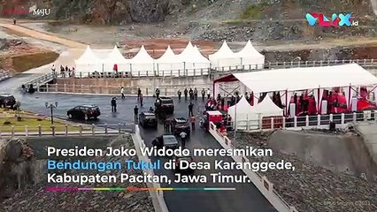 6 Tahun Menanti, Bendungan Tukul Akhirnya Diresmikan Jokowi