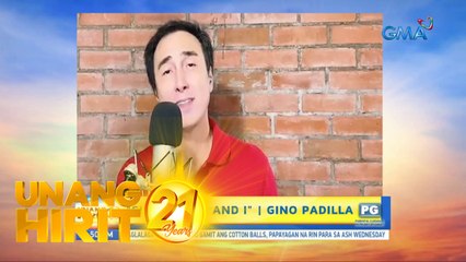 Unang Hirit: Morning kantahan with Gino Padilla!