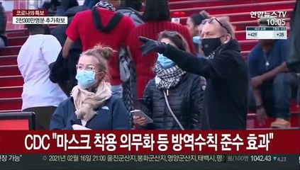 정책효과냐 계절적 영향이냐…美 확진자 급감에도 불안