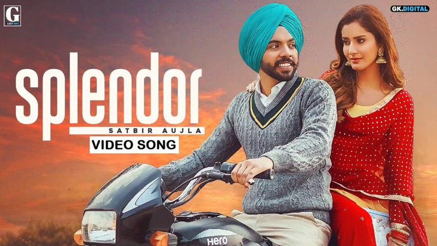 Splendor _ Satbir Aujla & Akaisha _ Punjabi Romantic Sad Song
