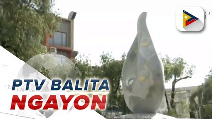 PTV Balita Ngayon | 'The Golden Blood' sculpture iti Upper Rizal Park, naiparangen iti publiko