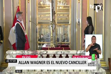 Allan Wagner Tizón juró como nuevo ministro de Relaciones Exteriores