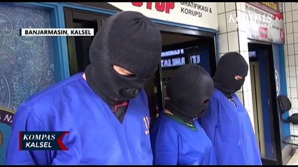 Satu Keluarga Pengedar Narkoba Ditangkap BNNP Kalsel