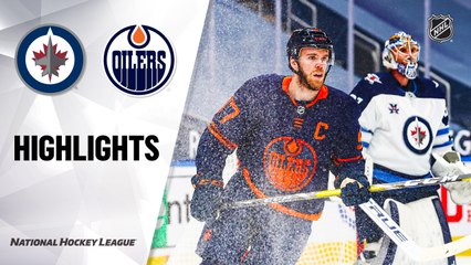 Jets @ Oilers 2/15/21 | NHL Highlights