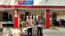 पुलिस ने अवैध असलाह सहित दो अभियुक्तों को किया गिरफ्तार