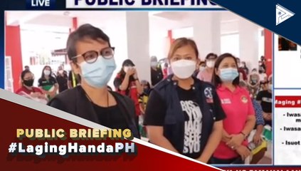 Mga ahensya ng pamahalaan, namigay ng cash assistance at iba pang tulong sa Taguig City