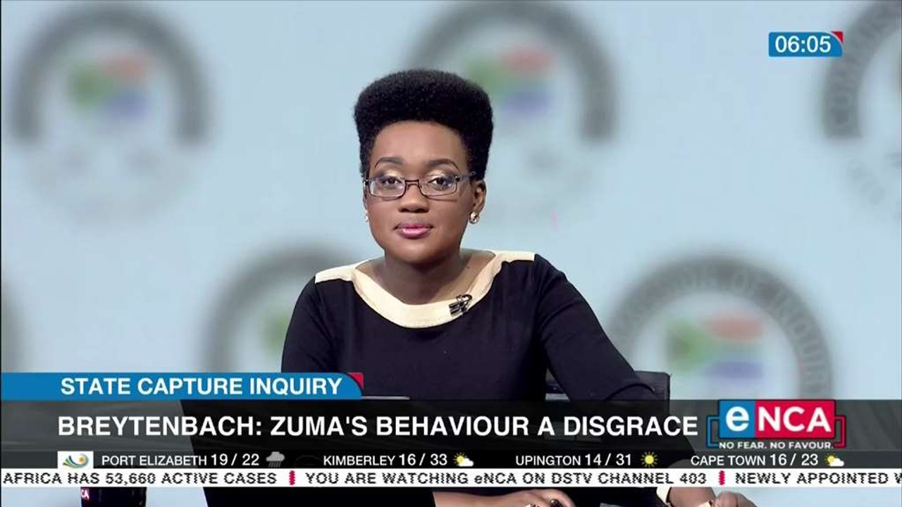 'Zuma's behaviour a disgrace'