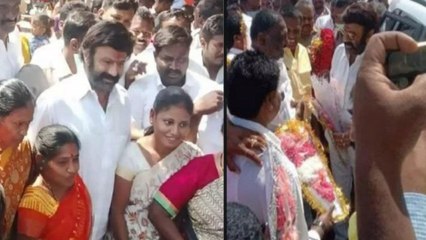 AP Panchayat Elections: Balakrishna Hindupur Tour