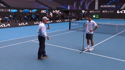Karatsev : "Jouer un tableau final et rallier les demies, c'est incroyable"