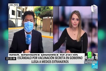 Así informó la prensa internacional sobre el escándalo de vacunaciones irregulares en Perú