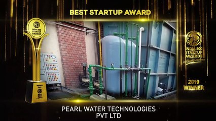 Pearl water awarded as India 500 startup Award for Quality Excellence
