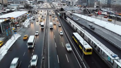 İstanbul trafiğinde son durum
