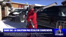 Pour contourner la fermeture des remontées, Courchevel ouvre une piste de ski accessible en voiture