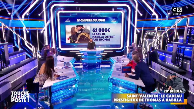 Le nouveau sac Hermès de Nabilla fait débat dans Touche pas à mon poste - C8