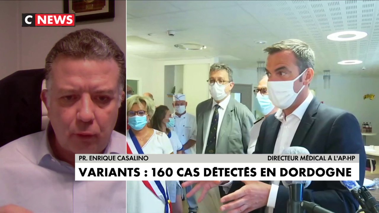 Professeur Enrique Casalino : «C’est comme si on avait deux épidémies : une épidémie qui est à peu près contrôlée et une épidémie avec des variants qui augmente»