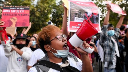 Myanmar blocks internet for second night in bid to choke protests