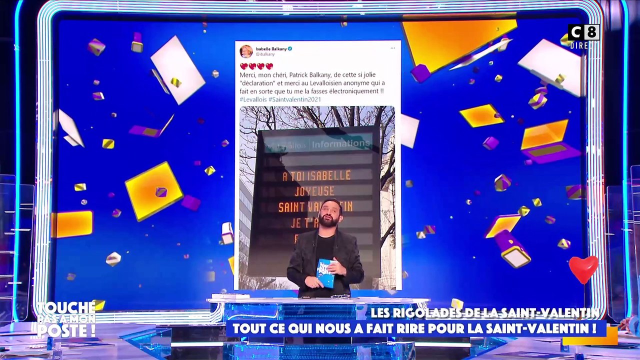 Nathalie Marquay raconte sa surprise coquine faite à son mari Jean-Pierre Pernaut pour la Saint-Valentin - "Touche pas à mon poste", C8