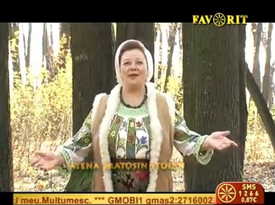 Atena Bratosin Stoian -  Pe dealul de la Pietroasa & Bate vantul frunza rara (M-am dus cu dorutu-n lume - Favorit TV - 23.11.2013)