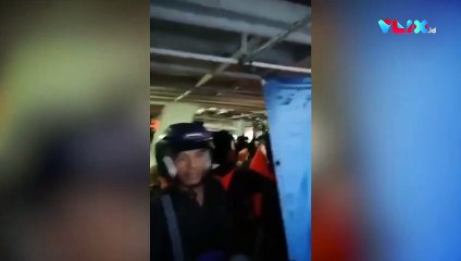 Penumpang Panik, Kapal Ferry Diterjang Badai Laut Sulawesi