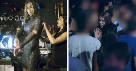 Une robe robe qui montre à quelle fréquence les femmes se font toucher sans consentement