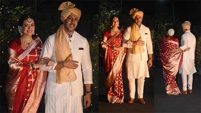 Dia Mirza Makes First Public Appearance After Her Wedding