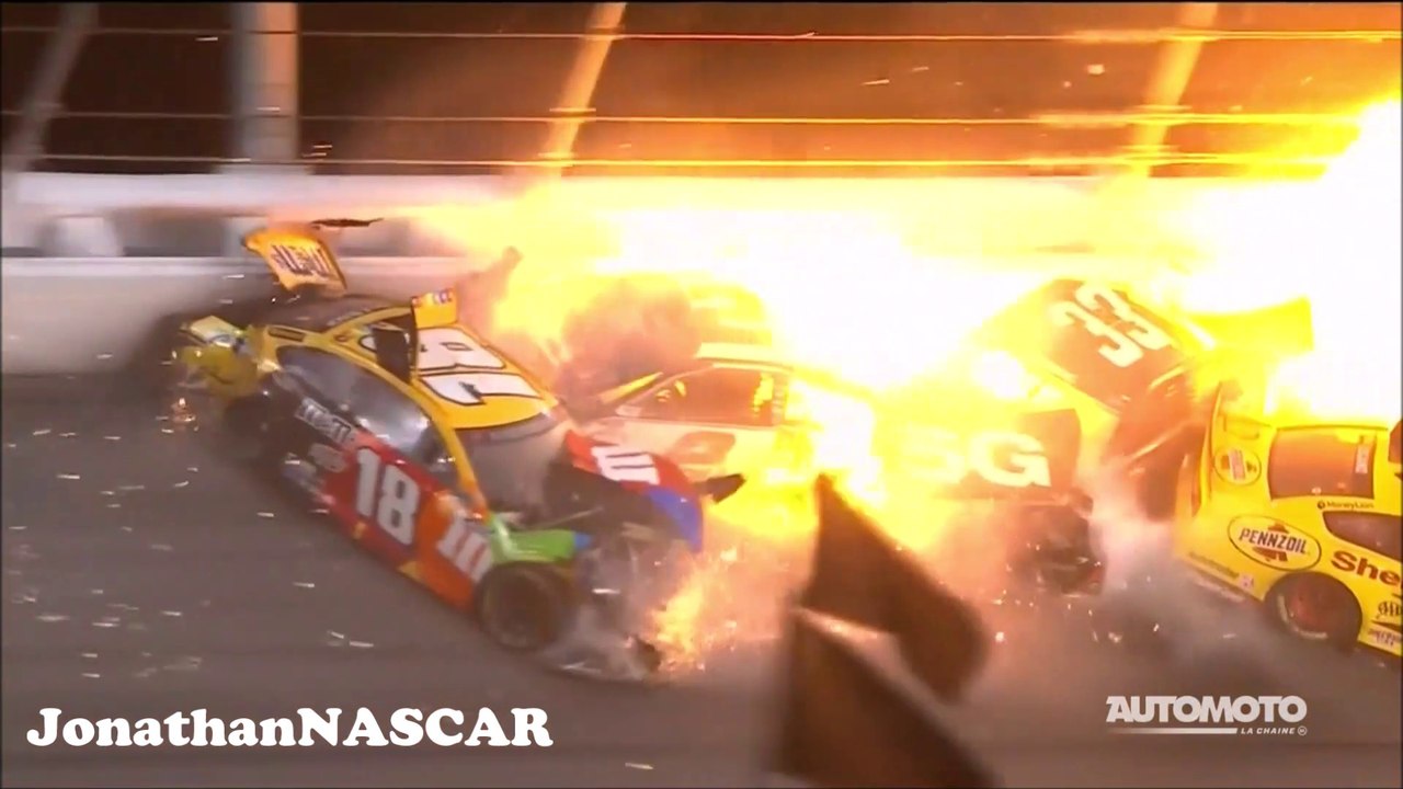 Finish Big Crash Daytona 500 2021 NASCAR