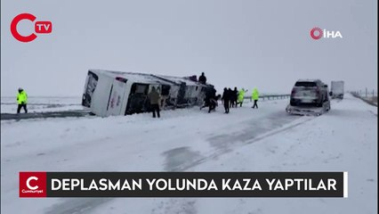DEPLASMAN YOLUNDA KAZA YAPTILAR