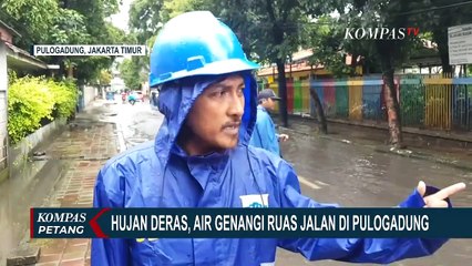 Hujan Deras Sejak Pagi, Sejumlah Titik di Jakarta Terendam Banjir
