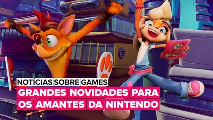 "Crash Bandicoot 4" chega ao Nintendo Switch!