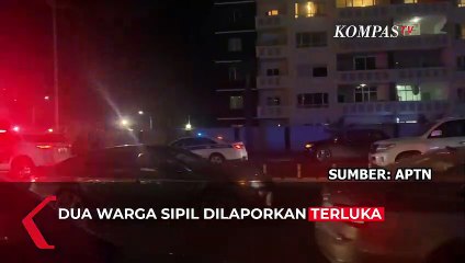 Penampakan Pasca-Serangan Tiga Roket di Dekat Pangkalan Militer AS di Irak