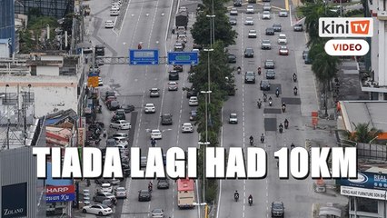 Tiada lagi had pergerakan melebihi radius 10 kilometer - Ismail
