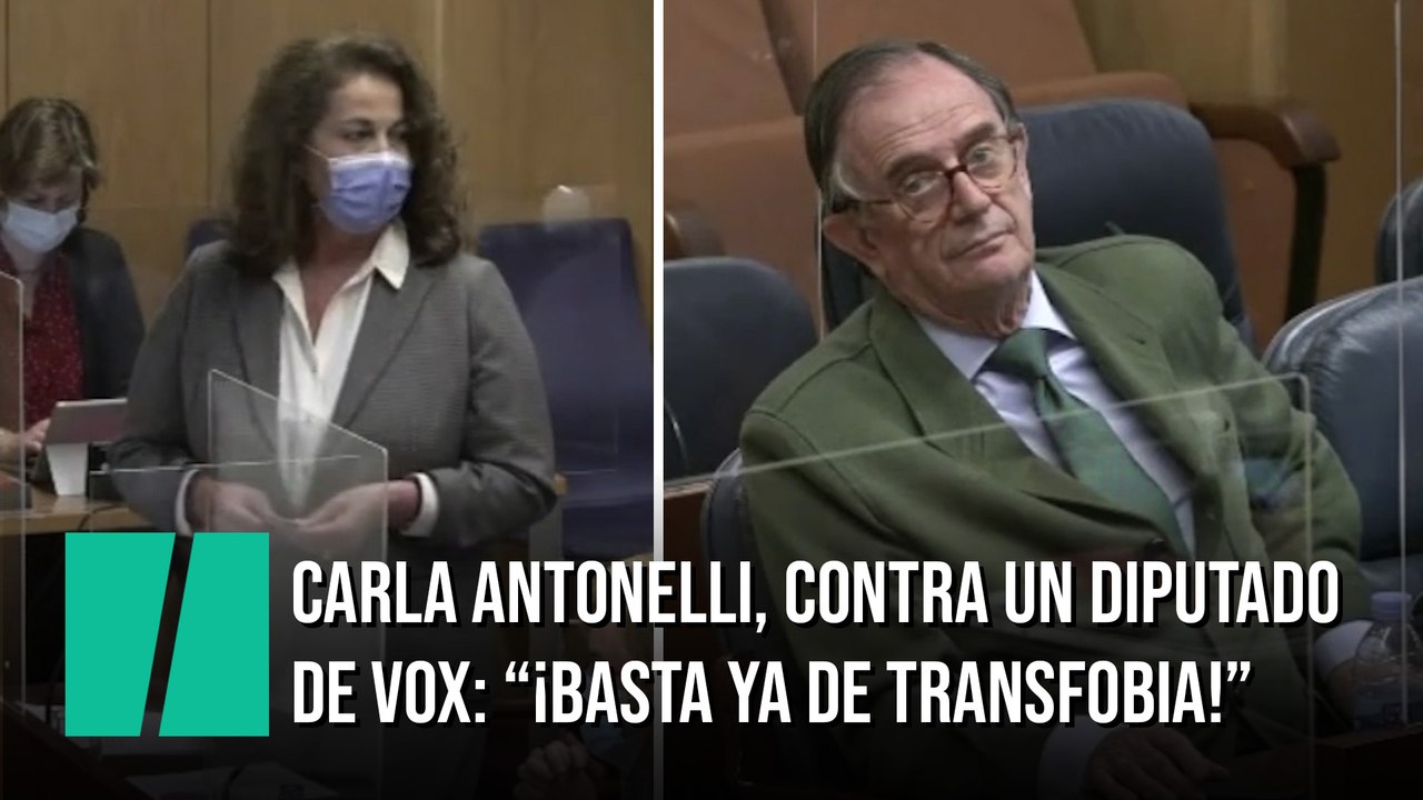 Carla Antonelli estalla contra la transfobia de Vox