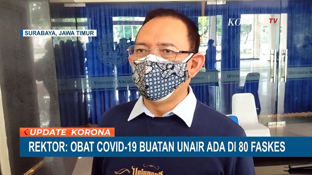 Unair Klaim Kombinasi Obat Covid-19 Sembuhkan Pasien Corona