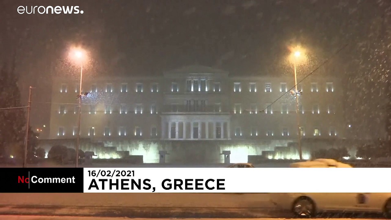 Griechenland: Heftigste Schneefälle seit Jahren, selbst auf Kreta