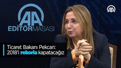 Bakan Pekcan: 2018'i rekorla kapatacağız