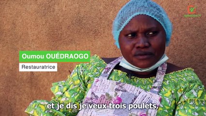 Burkina Faso : L’ Amazone de la volaille fumée