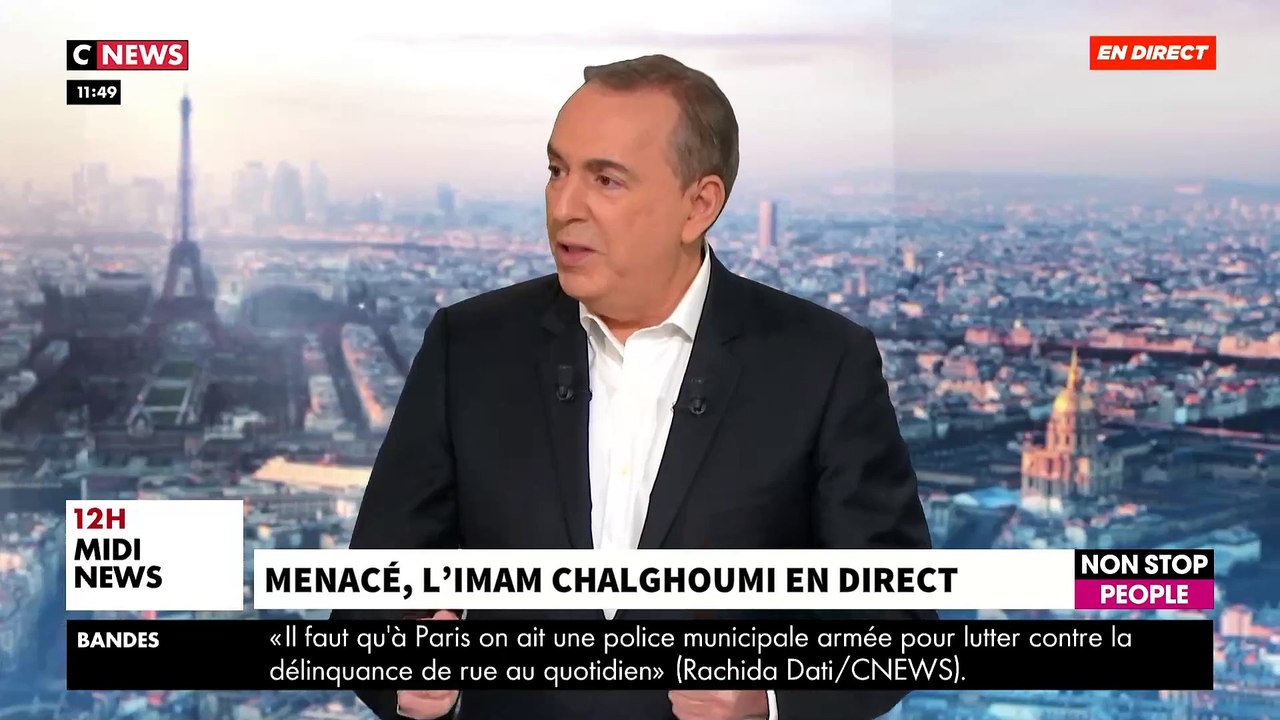 L’imam Chalghoumi dans « Morandini Live » sur CNews