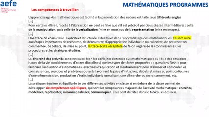 Oral Maths Sciences Programmes