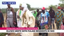 Oluwo meets Fulani residents in Iwo