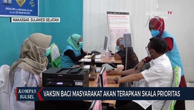 Vaksin Bagi Masyarakat Akan Terapkan Skala Prioritas