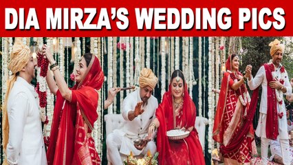 Dia Mirza shares unseen pictures from her wedding