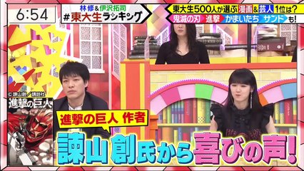 林修の今でしょ!講座  2021年2月16日 特別編　東大生ランキング-(edit 1/3)