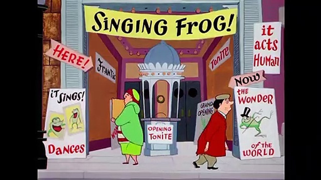 Looney tunes singing sales frog full episode