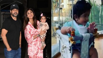 Shilpa Shetty की बेटी Samisha में हैं Punjabi Genes, देखिए Cute Video|FilmiBeat