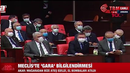 Bakan Akar, Gara harekatını dakika dakika anlattı