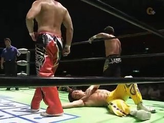 Marufuji & Ricky Marvin vs. KENTA & Taiji Ishimori