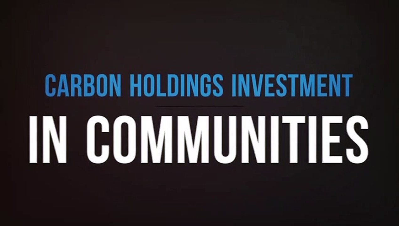Carbon Holdings: Investment in Communities