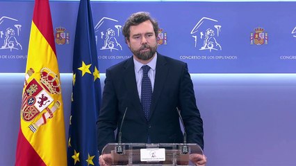 Vox evita comentar el anuncio de Casado sobre Génova